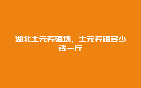 湖北土元养殖场，土元养殖多少钱一斤